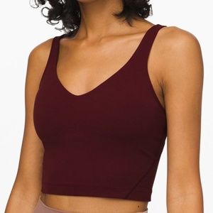 Lululemon Align Tank - Garnet Red (Size 4)